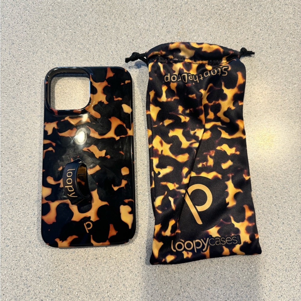 Loopy Case Tortoise Print IPhone 12 Pro Max Case